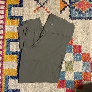 Lululemon high rise Crop Align joggers